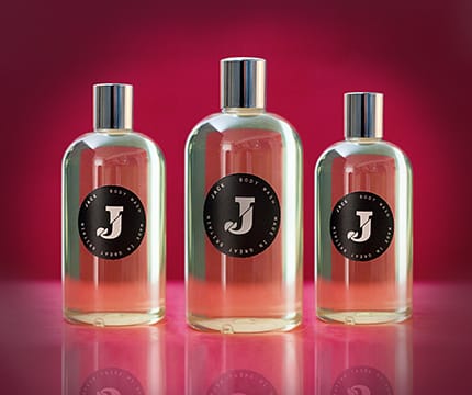 Spectra provides new bottles for  Jack Body Wash from Richard E. Grant
