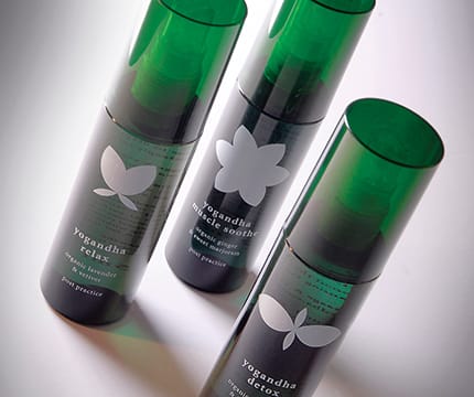 Spectra create a seamless look for Yogandha’s Yoga oil range