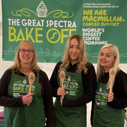 Spectra stage annual Bake-Off event for Macmillan
