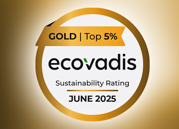 Spectra achieves Gold EcoVadis rating